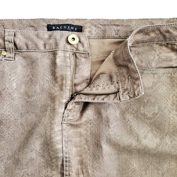 SNAKE PRINT SKIRT SIZE 16 - Picture 6 of 7